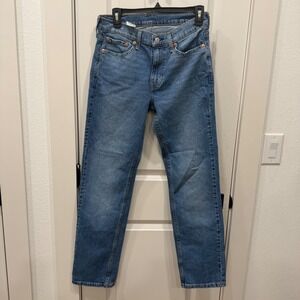 Levis 514 Straight Fit Mens Jeans 30x32 Medium Wash Blue Denim Pants